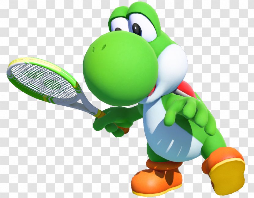 Mario Tennis Aces Tennis: Ultra Smash & Yoshi - Figurine Transparent PNG