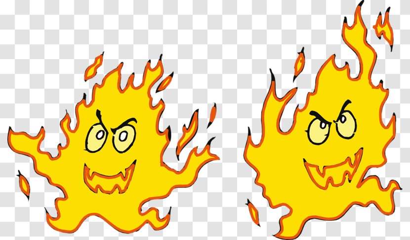 Animation Fire Flame - Yellow Transparent PNG
