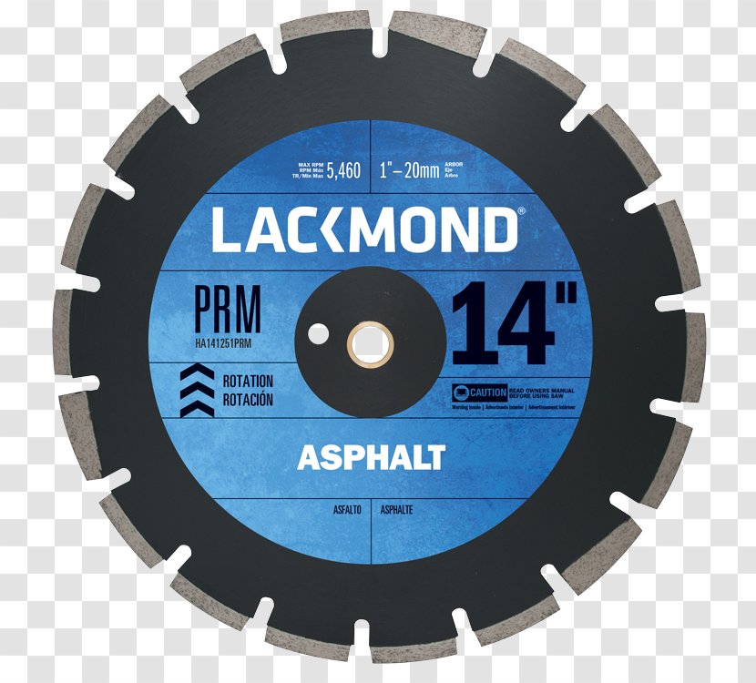 Diamond Blade Asphalt Concrete Masonry Unit Cutting - 8 Transparent PNG