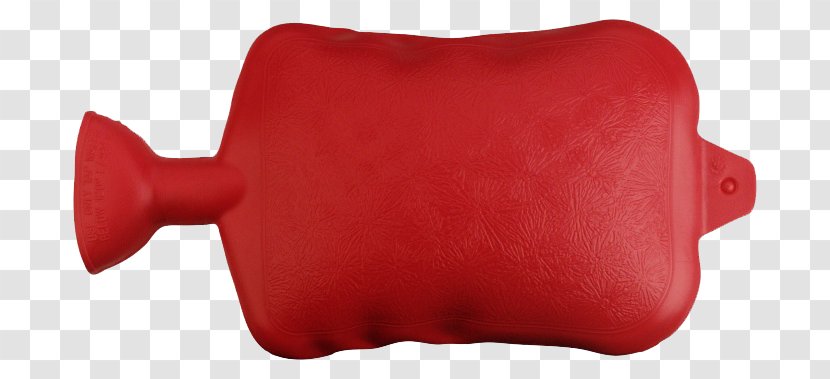 Red - Hot Water Bottle Transparent PNG