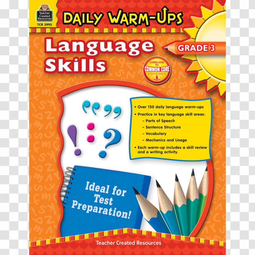 First Grade Daily Language Review: 1, Class Pack Review, 2 Arts - Skill - Teacher Transparent PNG