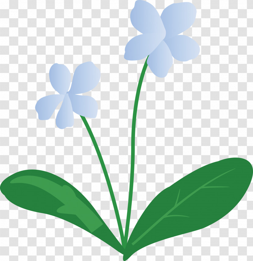 Violet Flower Transparent PNG