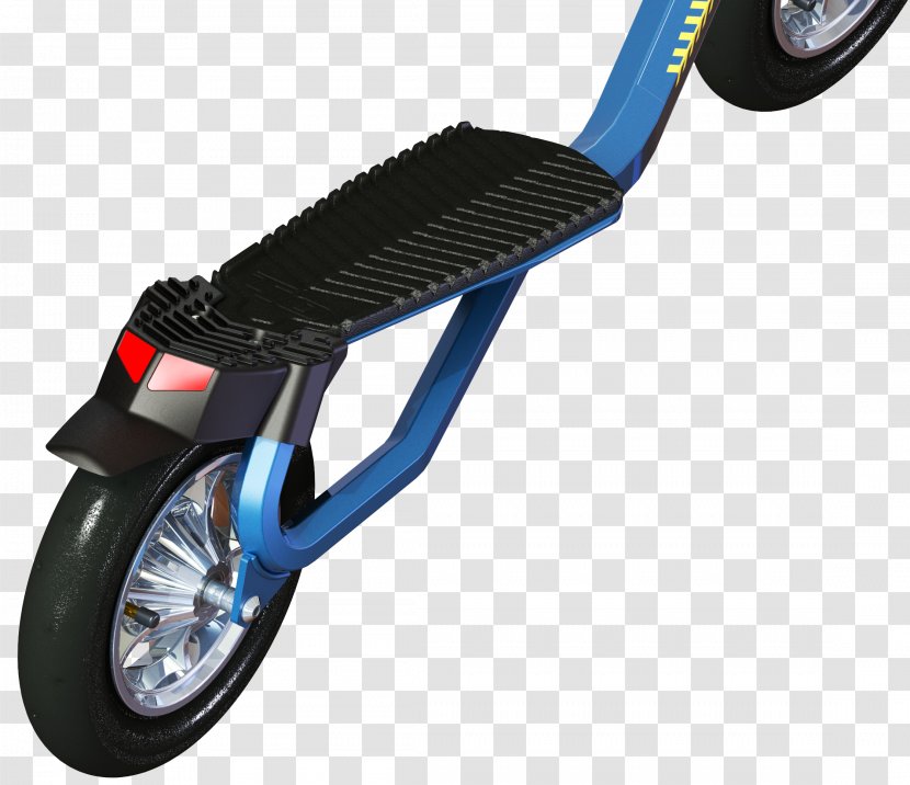 Trikke Car Tire Wheel Bicycle - Ride Electric Vehicles Transparent PNG