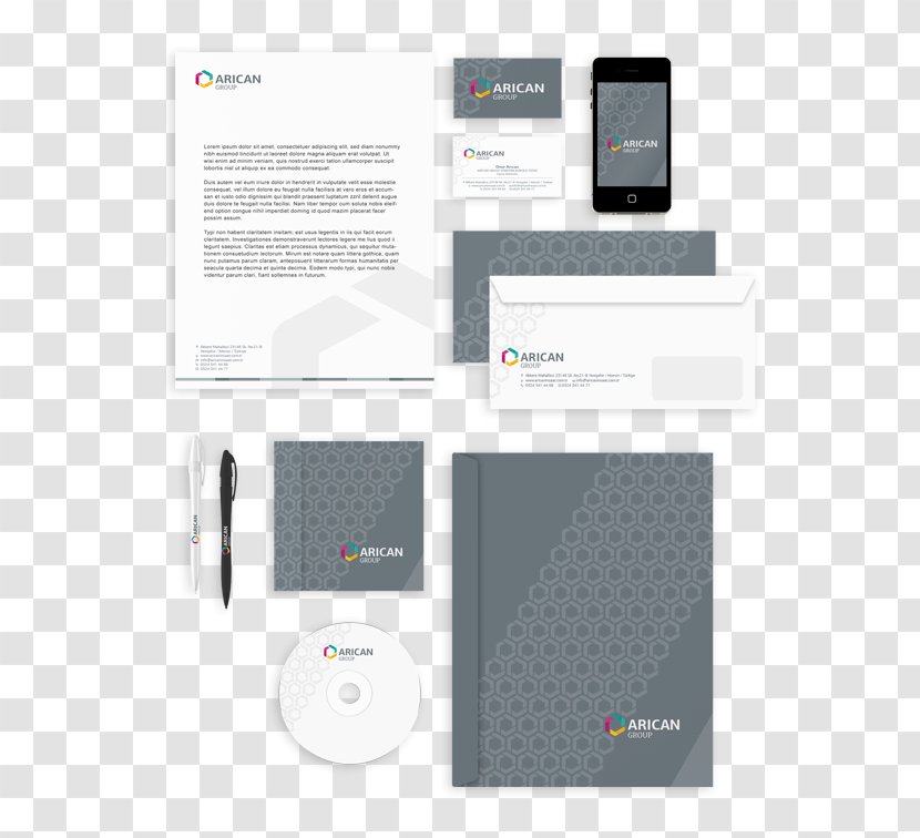 Brand Electronics - Design M - Corporate Identity Transparent PNG