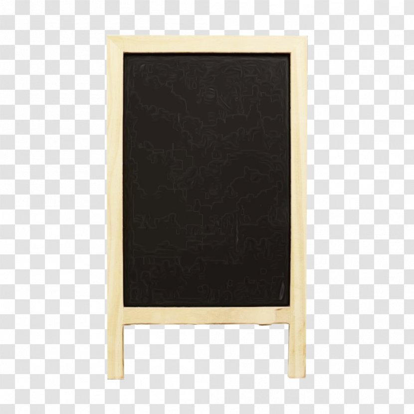 Blackboard Furniture Table Rectangle Wood Transparent PNG