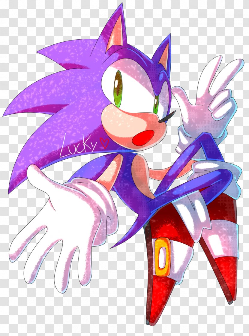 Sonic The Hedgehog Shadow Amy Rose Illustration - Video Transparent PNG