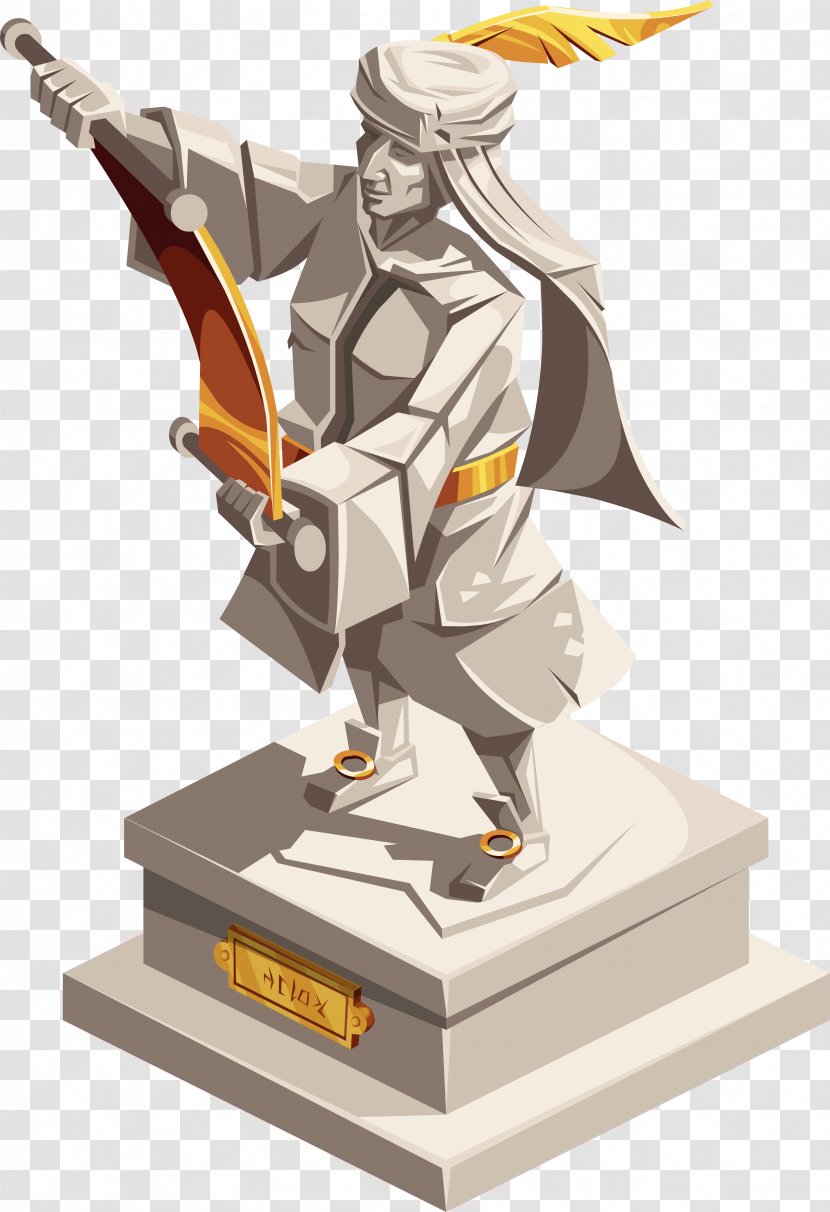 Figurine Statue Trophy Character - Community Building Transparent PNG