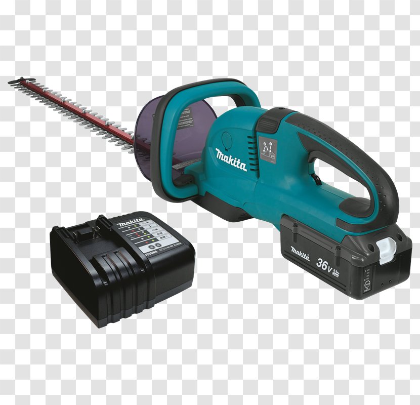 Hedge Trimmer Makita String Lithium-ion Battery Tool - Reciprocating Saw Transparent PNG