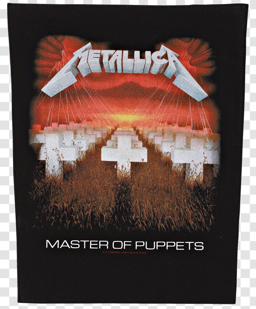 Metallica Master Of Puppets Heavy Metal Thrash Ride The Lightning - Silhouette Transparent PNG