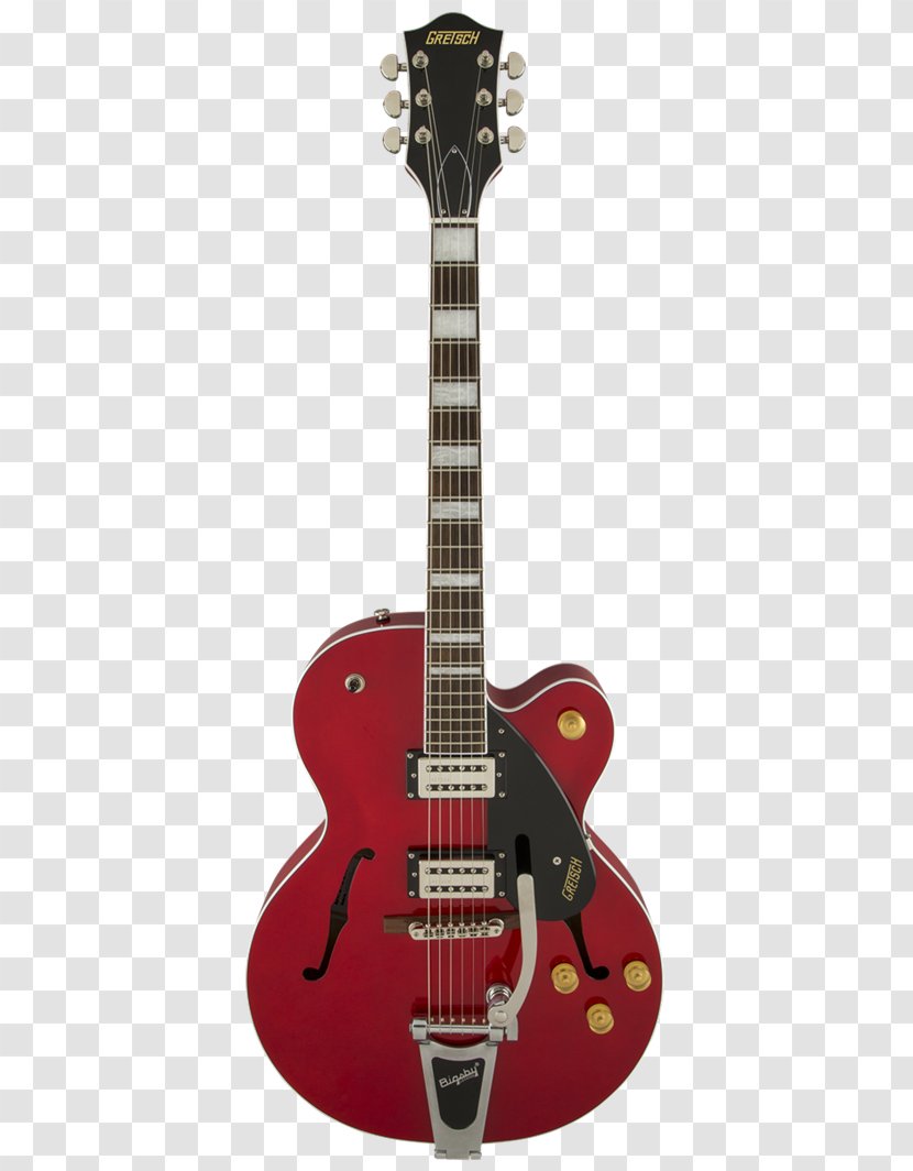 Gretsch G5420T Streamliner Electric Guitar Archtop Bigsby Vibrato Tailpiece - G2655t Center Block Jr - Volume Knob Transparent PNG