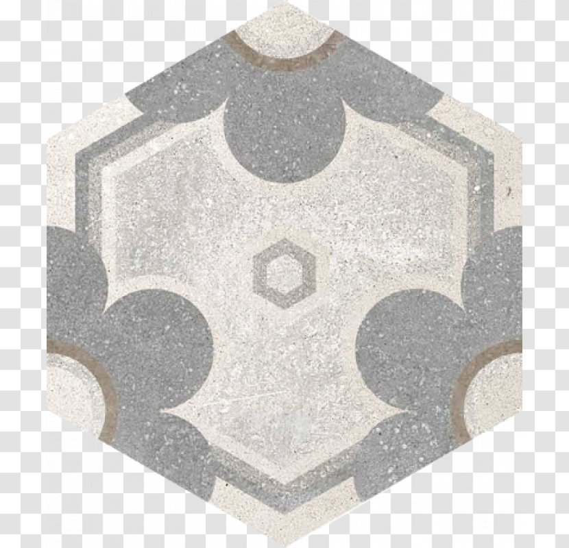 Hexagon Porcelain Tile Stoneware Ceramic - Yerevan Transparent PNG