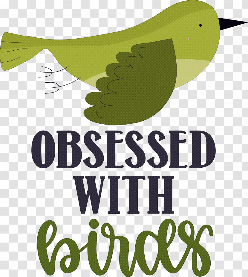 Obsessed With Birds Bird Birds Quote Transparent PNG