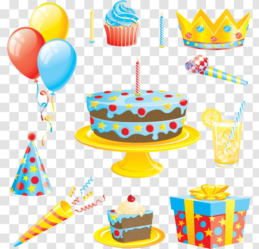 Vector Graphics Birthday Cake Clip Art Illustration Transparent PNG