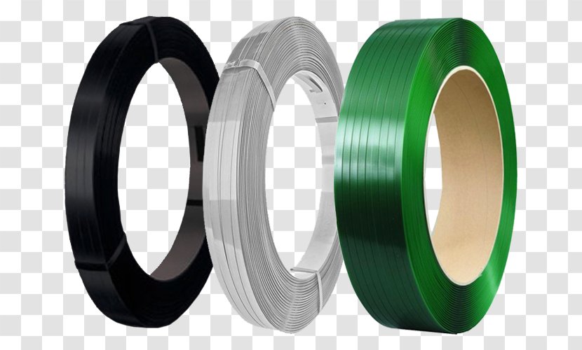 Adhesive Tape Plastic Packaging And Labeling Strapping Polypropylene - Tire - Steel Transparent PNG
