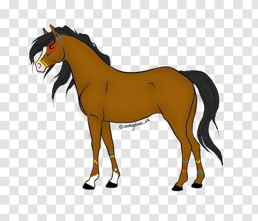 American Paint Horse Mustang Royalty-free - Halter Transparent PNG