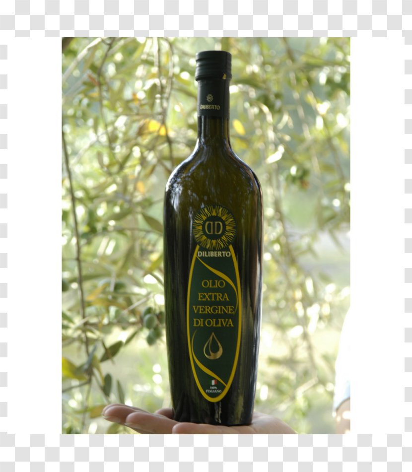 Olive Oil Mediterranean Cuisine Sicily Sicilian - Glass Bottle Transparent PNG