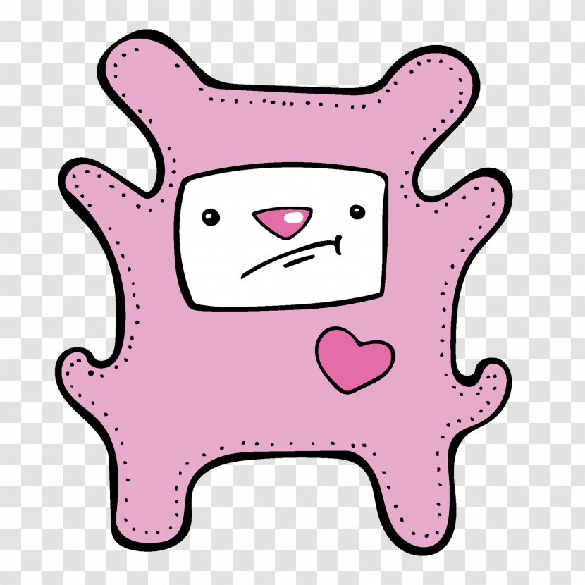 Pink Cartoon Transparent PNG