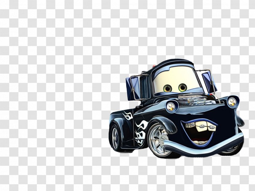 Sally Carrera Mater Lightning McQueen Doc Hudson - Antique Car - Pixar Transparent PNG