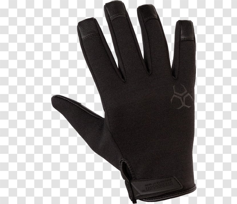 Cycling Glove Leather Kevlar Neoprene - Safety - Strong Features Transparent PNG