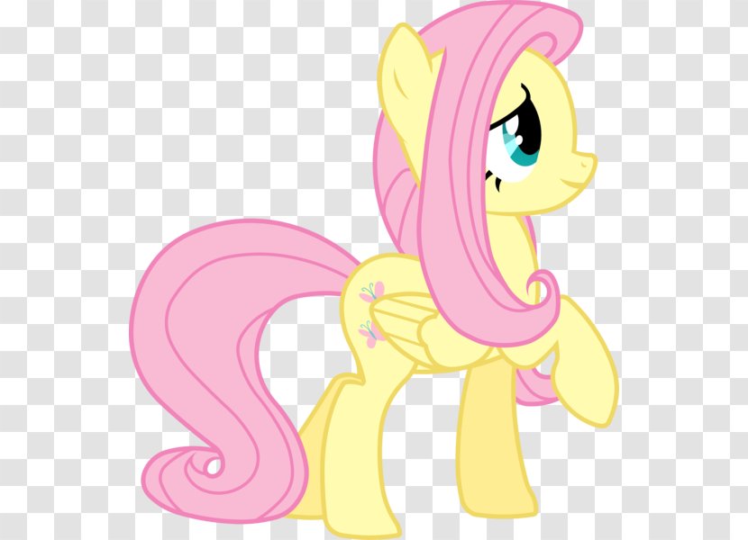Pony Fluttershy Horse Image Vector Graphics - Watercolor Transparent PNG