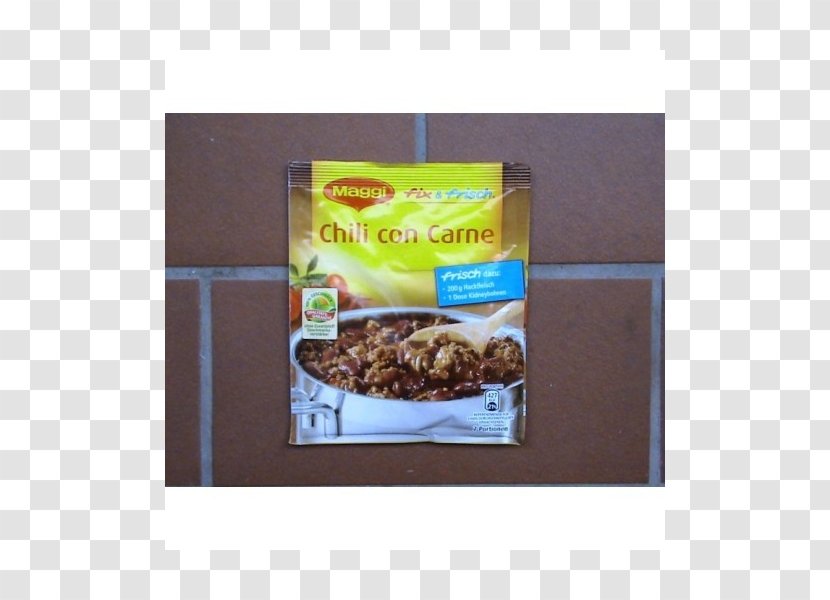Breakfast Cereal Chili Con Carne Maggi Flavor - Cuisine Transparent PNG