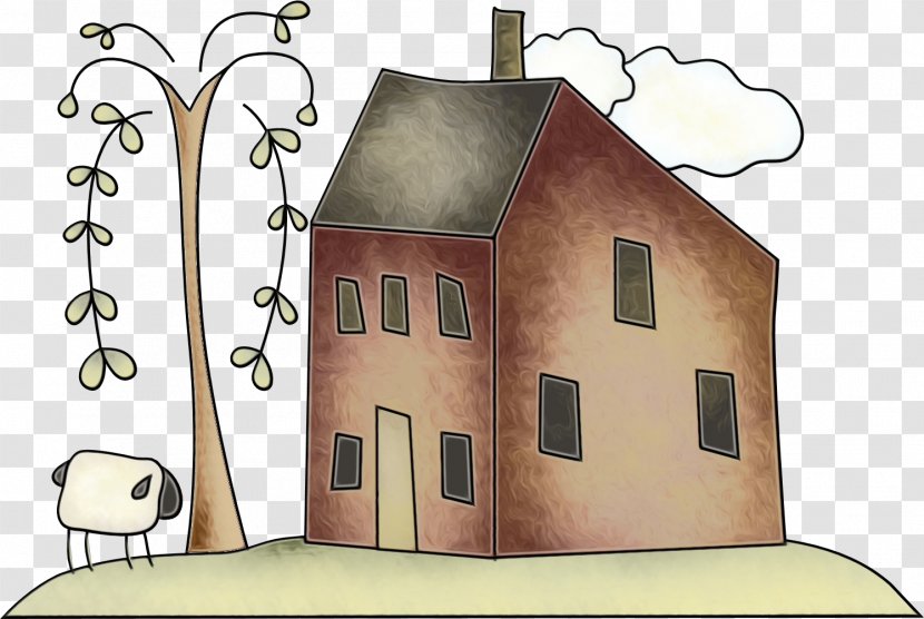 House Clip Art Animation Architecture Facade - Bell Tower Home Transparent PNG