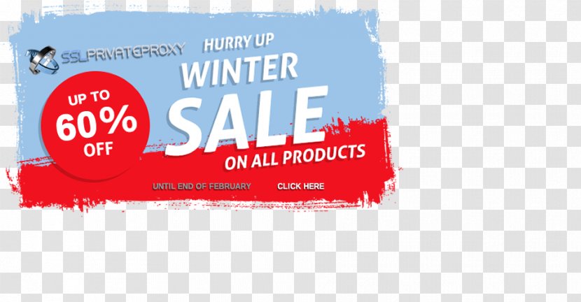 Advertising Passive Income Banner Sales - Winter Sale Transparent PNG