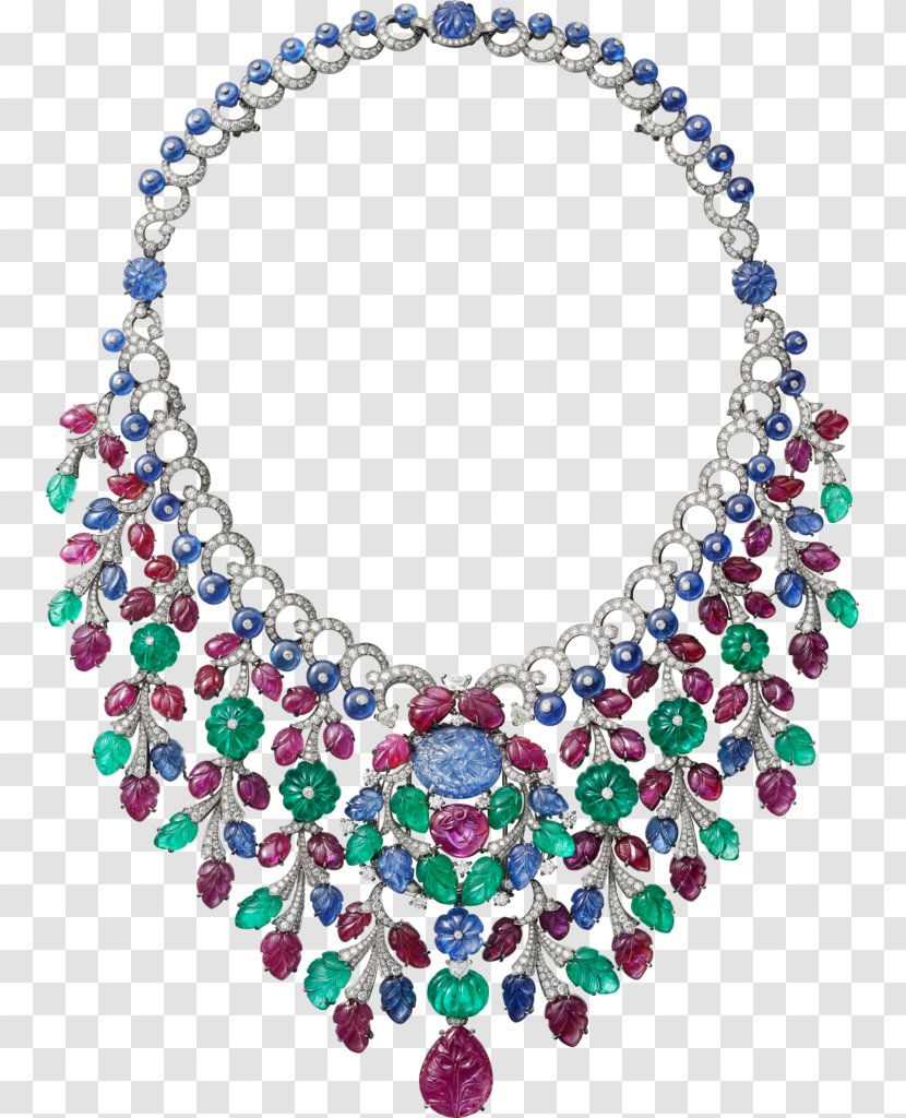 Cartier Jewellery Sapphire Ruby Emerald - Fashion Accessory Transparent PNG