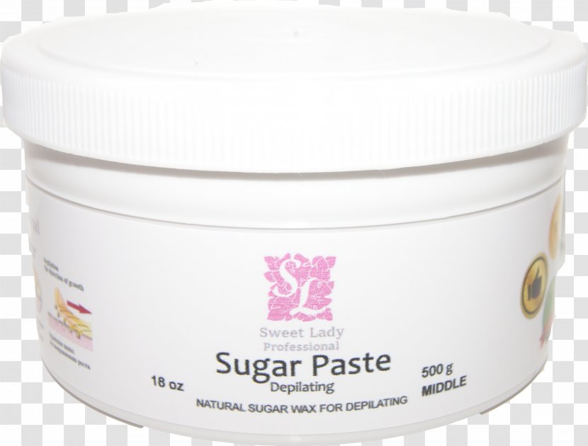 Cream Sugaring Hair Paste Transparent PNG