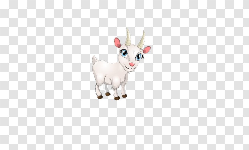 Goat Sheep Milk Cartoon - Screenplay - A Hand-painted Transparent PNG