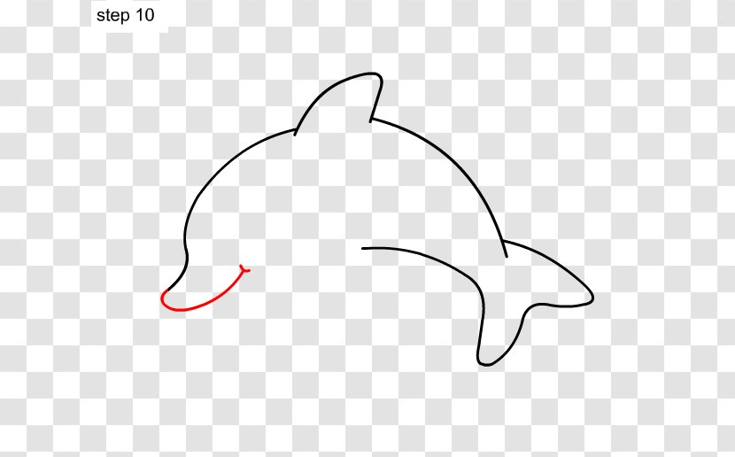 Clip Art Mammal Design Product Point - Tree - Dolphin Drawing Transparent PNG