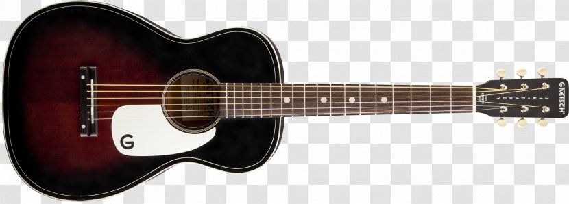 Parlor Guitar Steel-string Acoustic Gretsch - Silhouette - Folk Custom Transparent PNG