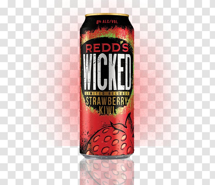 Fizzy Drinks Apple Beer Ale Redd’s - Tin Can Transparent PNG