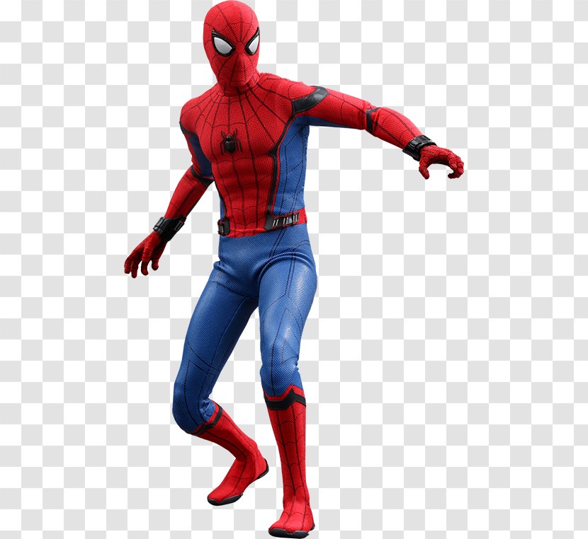 Spider-Man Action & Toy Figures Hot Toys Limited Sideshow Collectibles Marvel Cinematic Universe - Tom Holland - Spider-man Transparent PNG