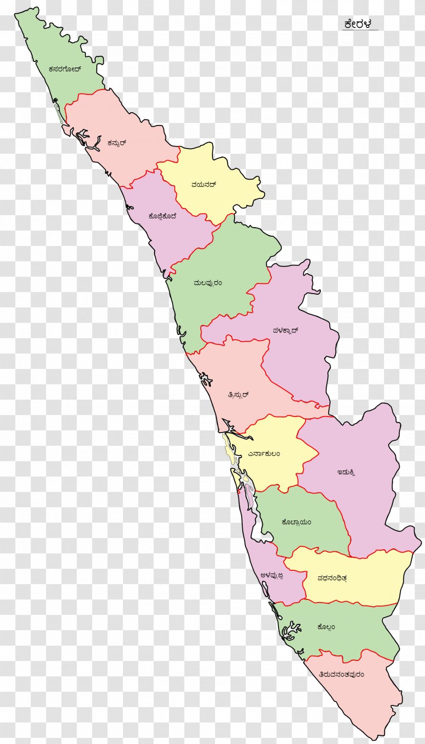 Kozhikode Kochi Bihar Map Detective - Malayalam Transparent PNG