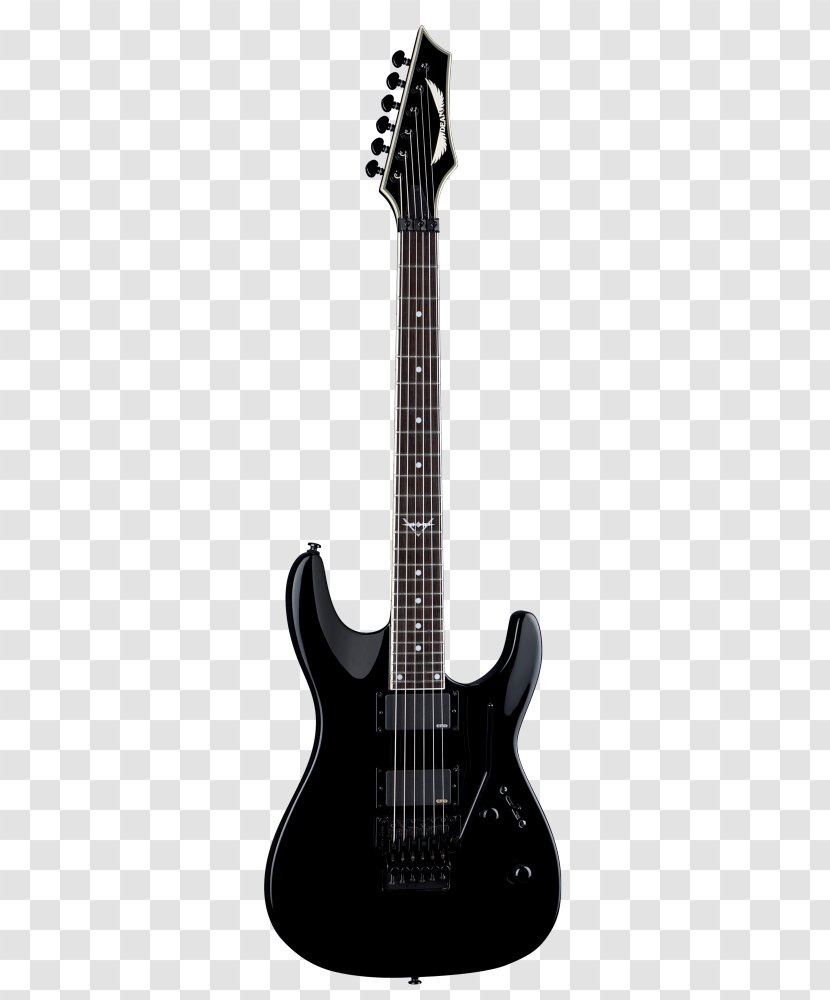 Dean VMNT Custom 850X 8 String Electric Guitar, Classic Black Guitars Eight-string Guitar - Instruments Transparent PNG