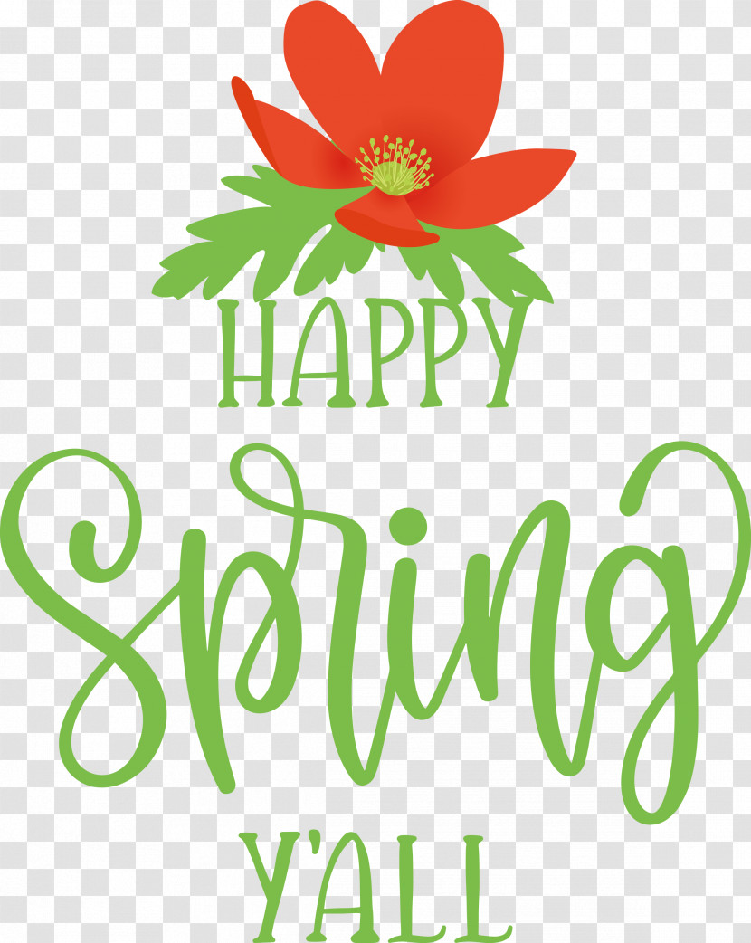 Happy Spring Spring Transparent PNG