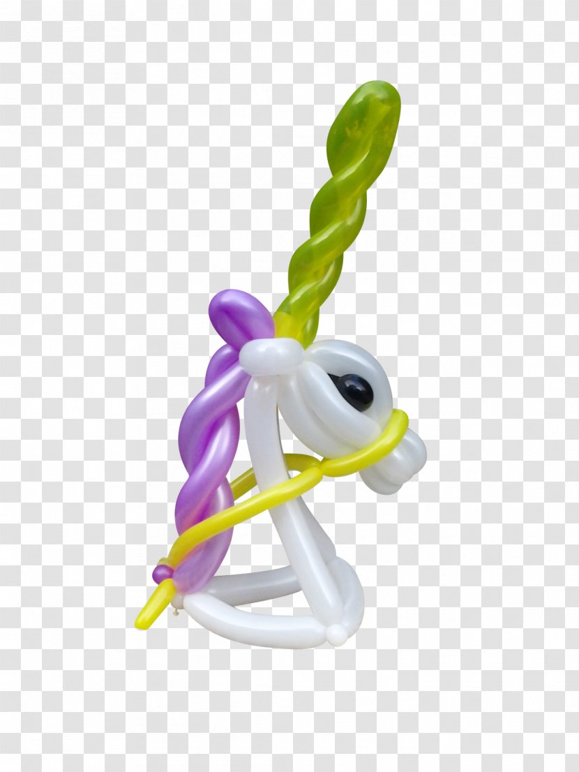 Balloon Modelling Hat Birthday Toy - Unicorn Transparent PNG