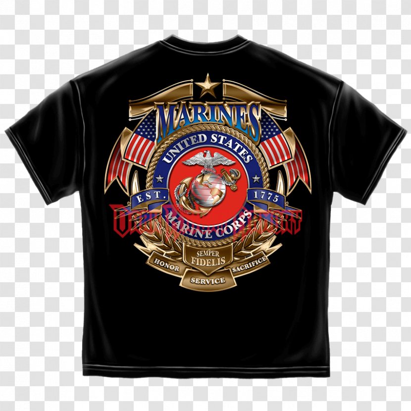 United States Marine Corps Birthday Semper Fidelis T-shirt Transparent PNG