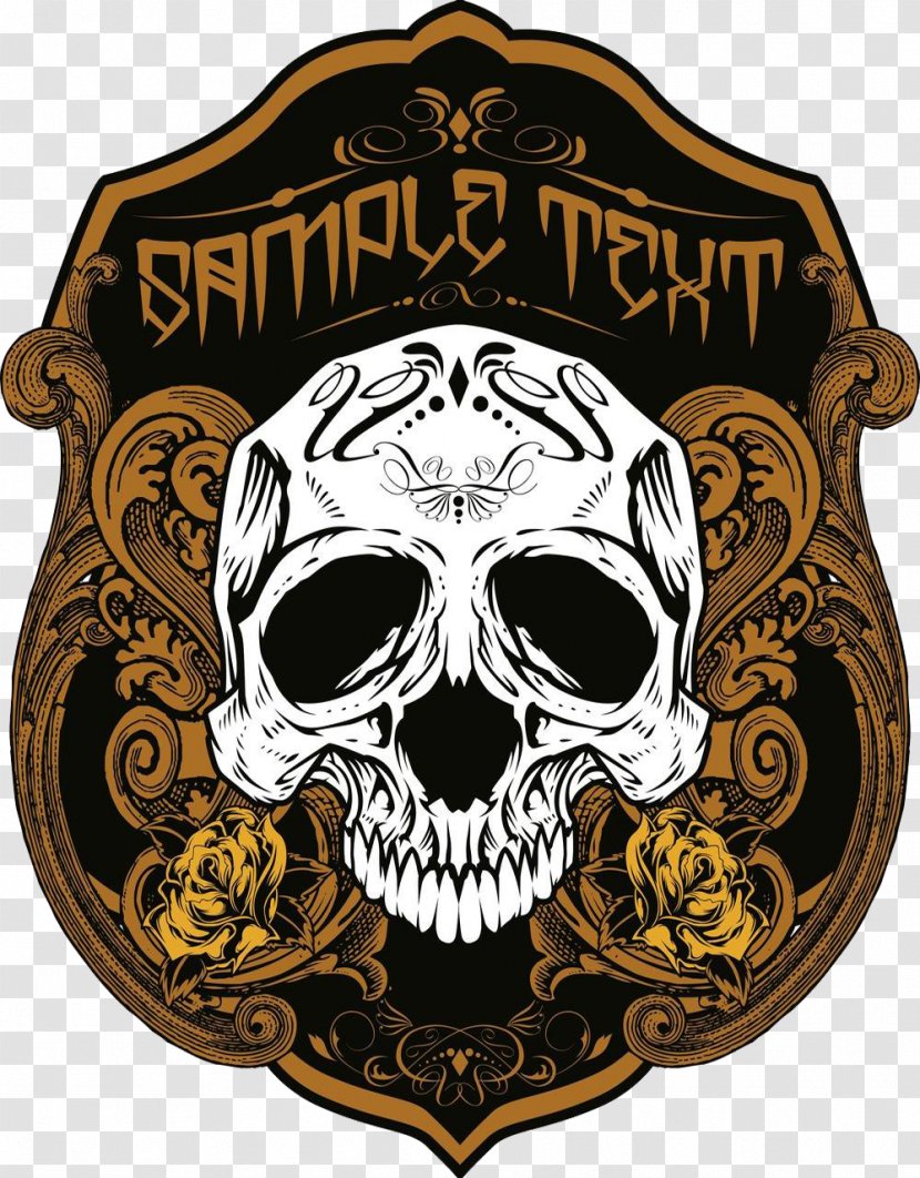 T-shirt Hoodie Eagles Of Death Metal - Brown Skeleton Armband Transparent PNG