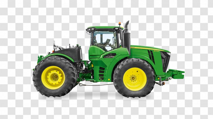 John Deere Wheel Tractor-scraper Agriculture Farm - Tractor Transparent PNG