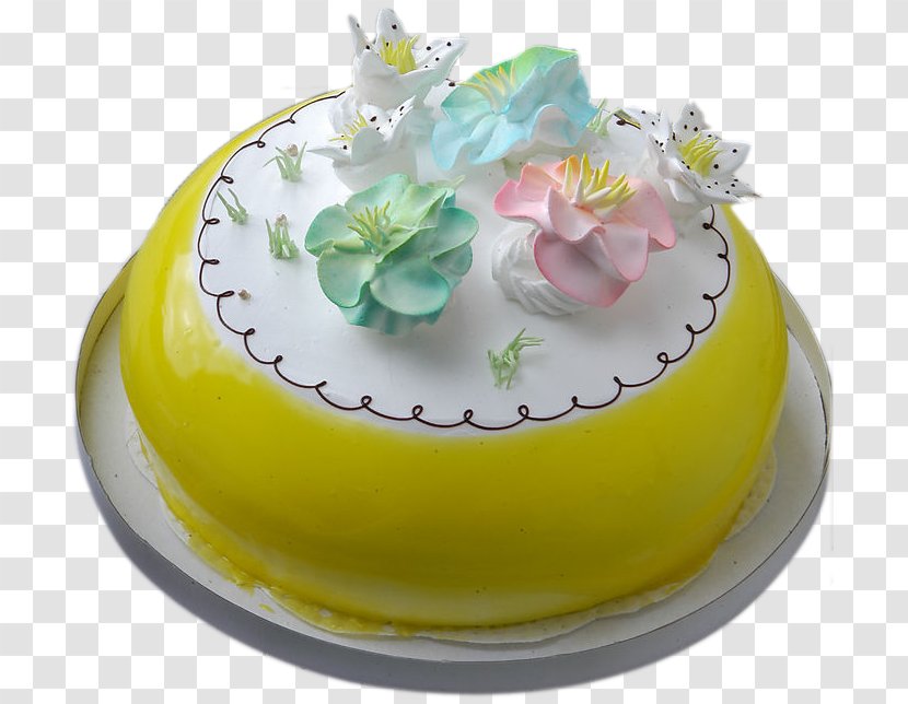 Birthday Cake Cream Pie Bakery Chiffon - Pastry - Creative Cakes Transparent PNG