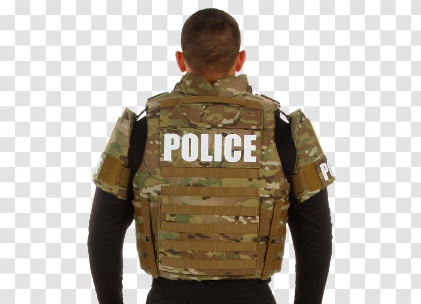 Military Uniform Bullet Proof Vests Gilets Body Armor - Vest Transparent PNG