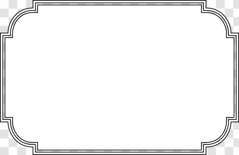 Black And White - Flight Recorder - Striped Frame Transparent PNG