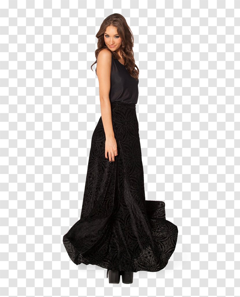 Skirt Little Black Dress Clothing Gown Transparent PNG