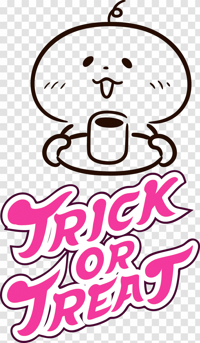 TRICK OR TREAT Happy Halloween Transparent PNG