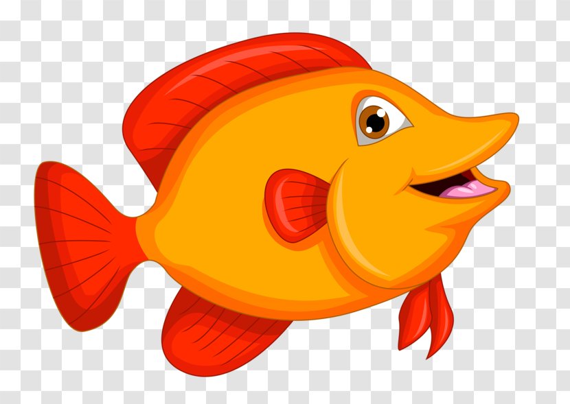 Preview Safari - Beak - Painted Red Smile Fish Transparent PNG