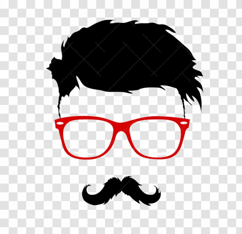 Hairstyle Beard Moustache Vector Graphics Bun - Vision Care Transparent PNG