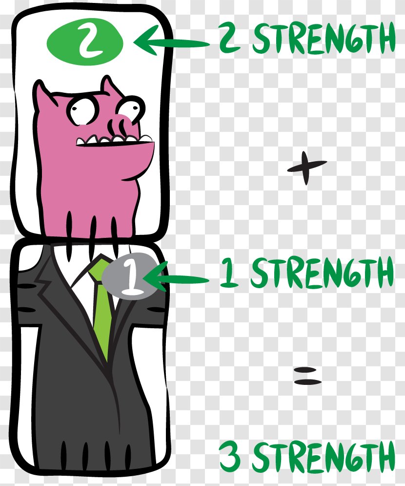 Bears Vs. Babies Exploding Kittens Card Game Playing - Green - Strength Of The Bear Transparent PNG