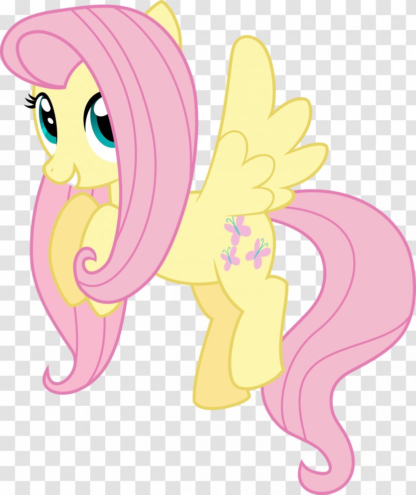 Fluttershy Pony Pinkie Pie Rarity Rainbow Dash - Flower - My Little Transparent PNG